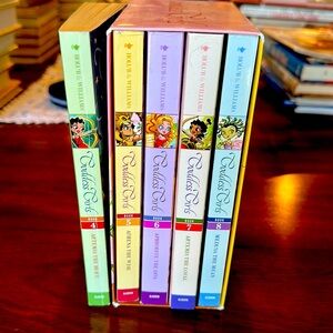 Set of five Goddess Girls chapter books, Books 5-8 are in a set
